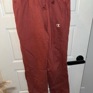 Champion Brick Red Reverse Weave Sweatpants